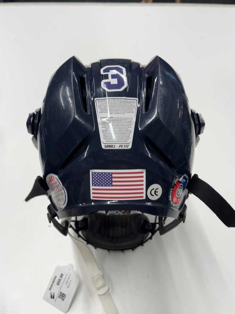 Load image into Gallery viewer, Used Warrior Covert PX+ Small Hockey Helmet With Cage
