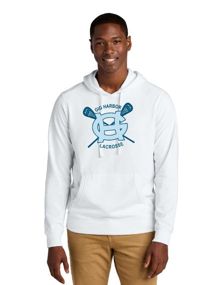Load image into Gallery viewer, GH Lacrosse C FREE Re-Fleece Hoodie (Crossing Sticks Logo)
