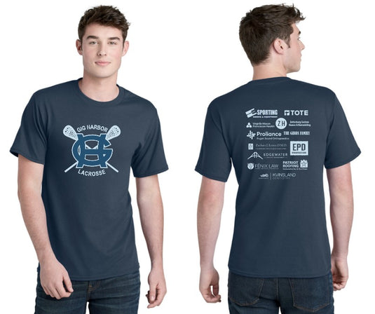 GH Lacrosse Tshirt w/ Sponsors
