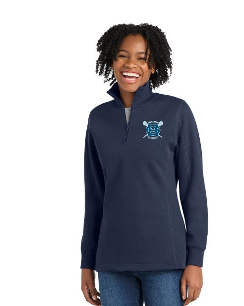 GH Lacrosse Women's Fleece 1/4-Zip Pullover Sweatshirt
