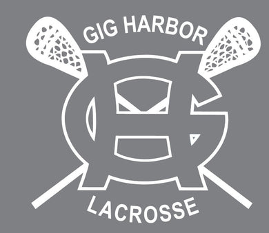 GH Lacrosse Car Window Decal