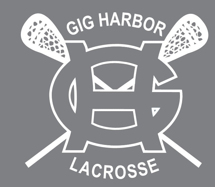 Load image into Gallery viewer, GH Lacrosse Car Window Decal
