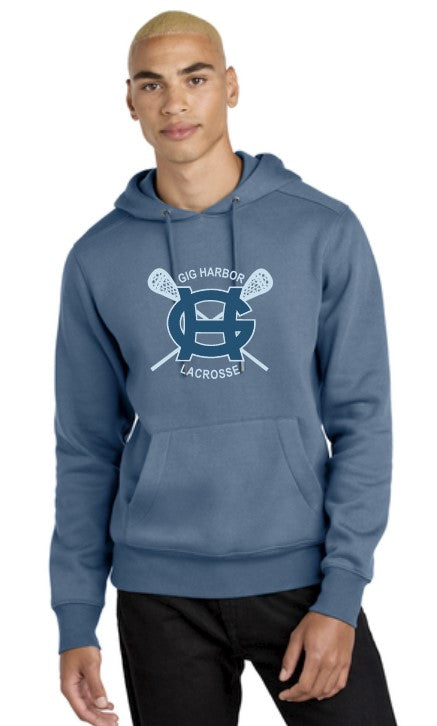 Load image into Gallery viewer, GH Lacrosse Perfect Weight Hoodie (Crossing Sticks Logo)
