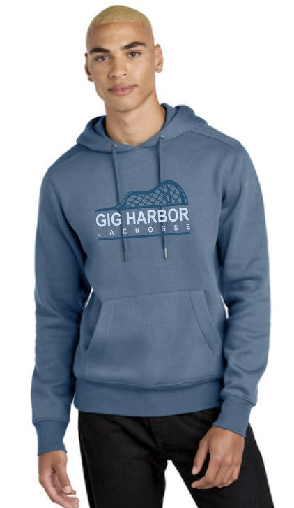 Load image into Gallery viewer, GH Lacrosse Perfect Weight Hoodie (Side Stick Logo)
