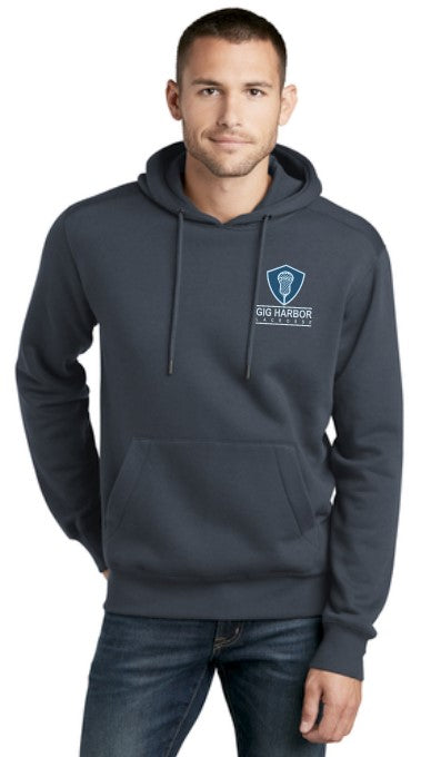 Load image into Gallery viewer, GH Lacrosse Perfect Weight Hoodie (Small Shield Logo)
