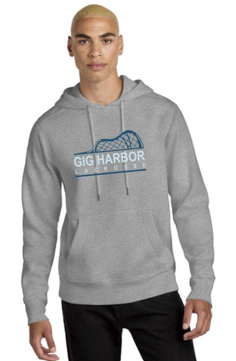 Load image into Gallery viewer, GH Lacrosse Perfect Weight Hoodie (Side Stick Logo)
