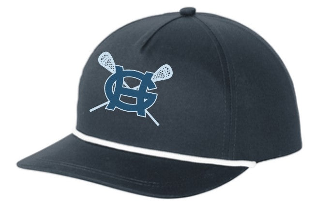 Load image into Gallery viewer, GH Lacrosse Snapback Rope Cap
