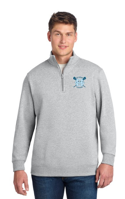 GH Lacrosse Men's Fleece 1/4-Zip Pullover Sweatshirt
