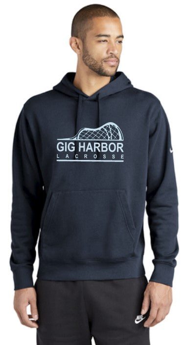 Load image into Gallery viewer, GH Lacrosse Nike Club Fleece Pullover (Stick Logo)
