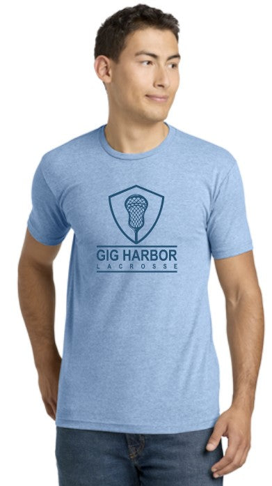 Load image into Gallery viewer, GH Lacrosse CVC Blend Tshirt (Shield Logo)
