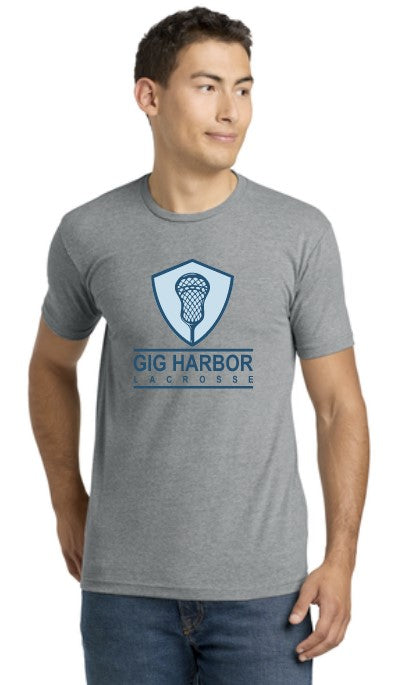 Load image into Gallery viewer, GH Lacrosse CVC Blend Tshirt (Shield Logo)
