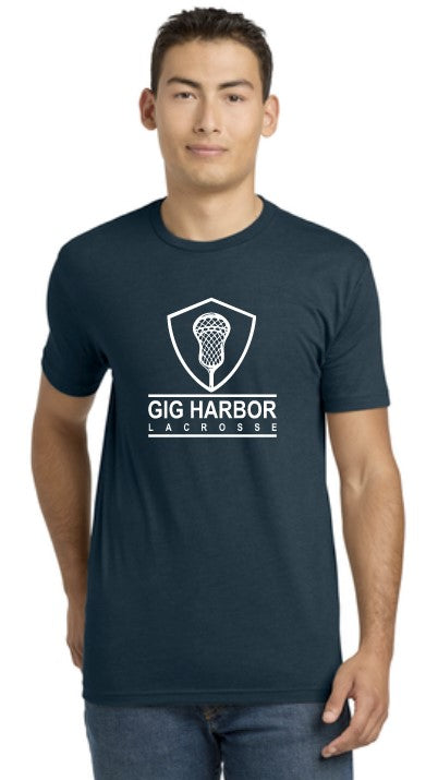 Load image into Gallery viewer, GH Lacrosse CVC Blend Tshirt (Shield Logo)
