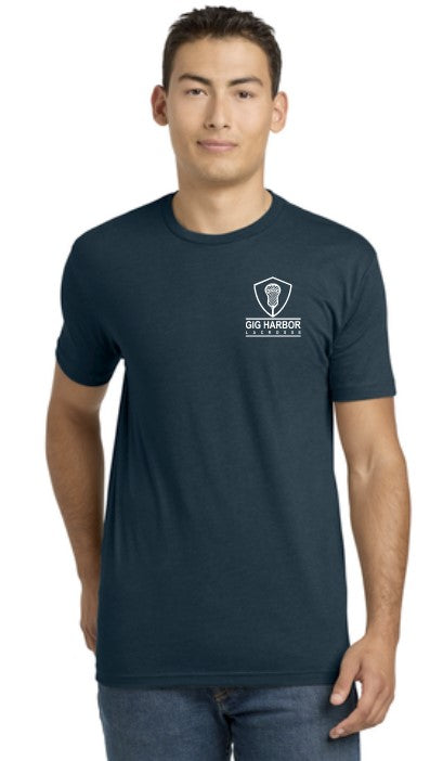 Load image into Gallery viewer, GH Lacrosse CVC Blend Tshirt (Small Shield Logo)
