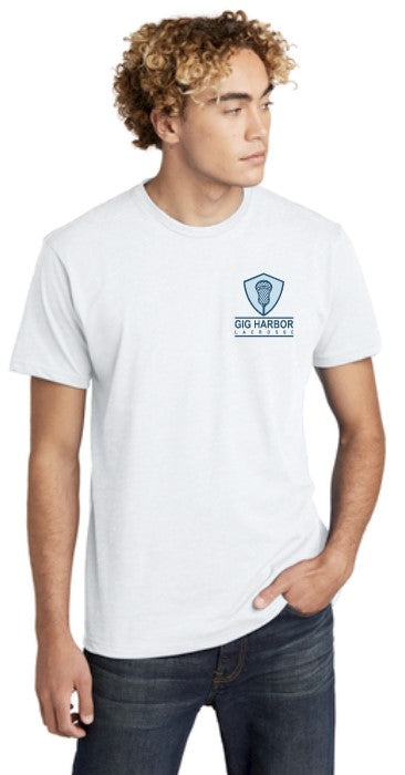 Load image into Gallery viewer, GH Lacrosse CVC Blend Tshirt (Small Shield Logo)
