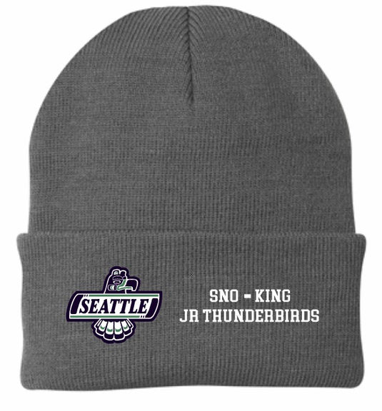 Sno-King Jr Thunderbirds Solid Knit Beanie