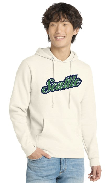 Cursive Seattle Parent Fleece Hoodie (Coach Norman Team)
