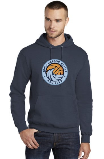 Load image into Gallery viewer, Harbor Hoops Cotton/Polyester Hoodie
