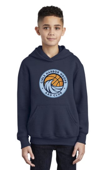 Load image into Gallery viewer, Harbor Hoops Cotton/Polyester Hoodie
