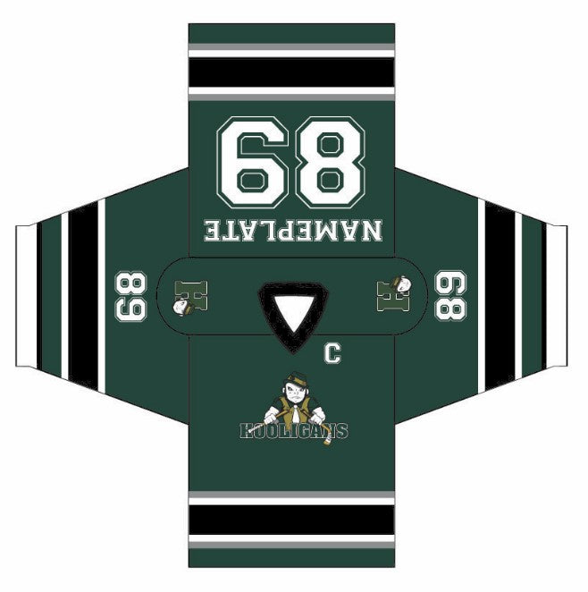 Load image into Gallery viewer, Hooligans Sublimation  Hockey Jersey
