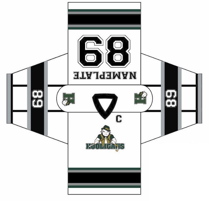 Load image into Gallery viewer, Hooligans Sublimation  Hockey Jersey
