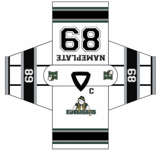 Hooligans Sublimation  Hockey Jersey