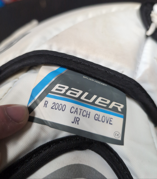 Used Bauer Reactor 2000 Junior Hockey Goalie Glove