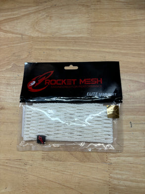 Rocket Mesh Elite Semi-Soft White New Lacrosse Mesh