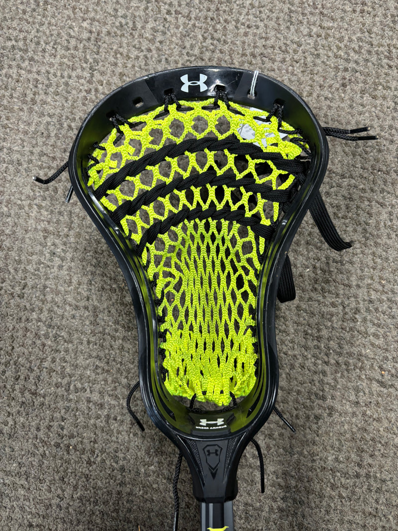 Load image into Gallery viewer, Used Under Armour Strategy 7000 Alloy Complete Lacrosse Stick
