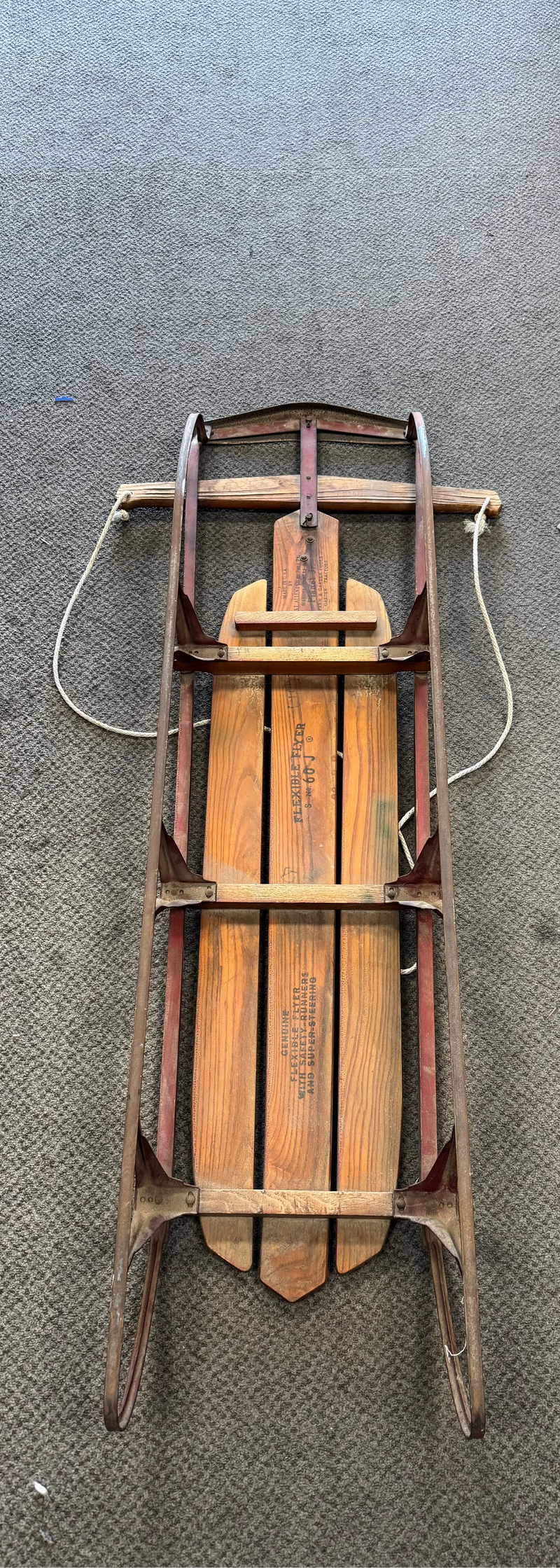 Load image into Gallery viewer, Vintage Flexible Flyer Snow Sled

