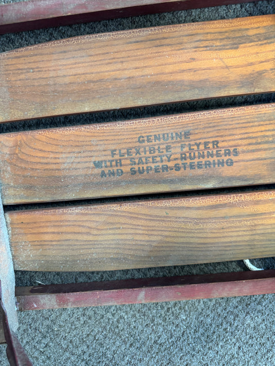 Vintage Flexible Flyer Snow Sled