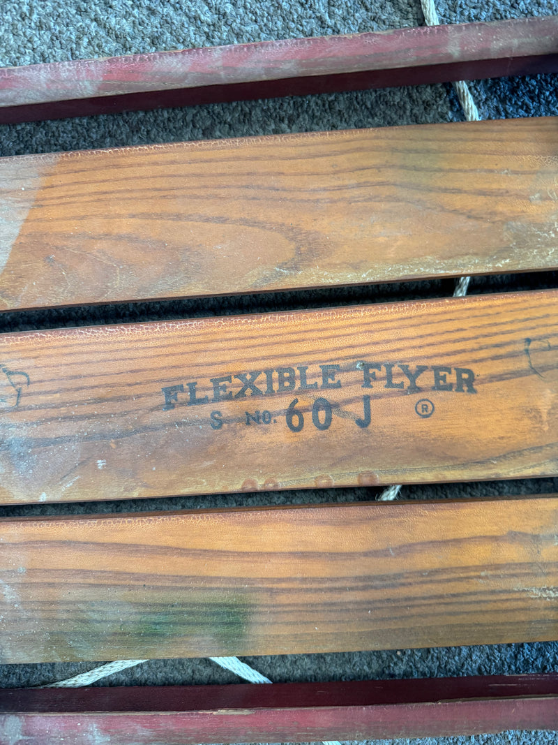 Load image into Gallery viewer, Vintage Flexible Flyer Snow Sled
