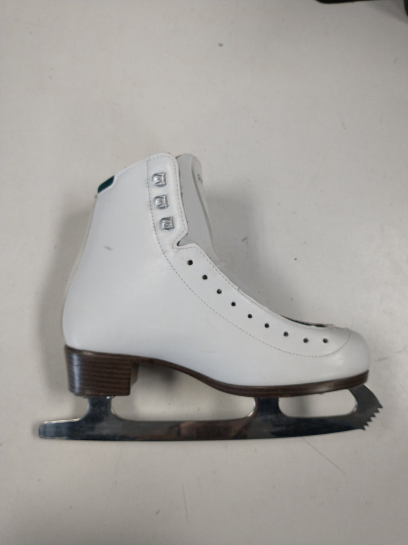 Load image into Gallery viewer, Used Riedell Emerald Size 6 Figure Skates
