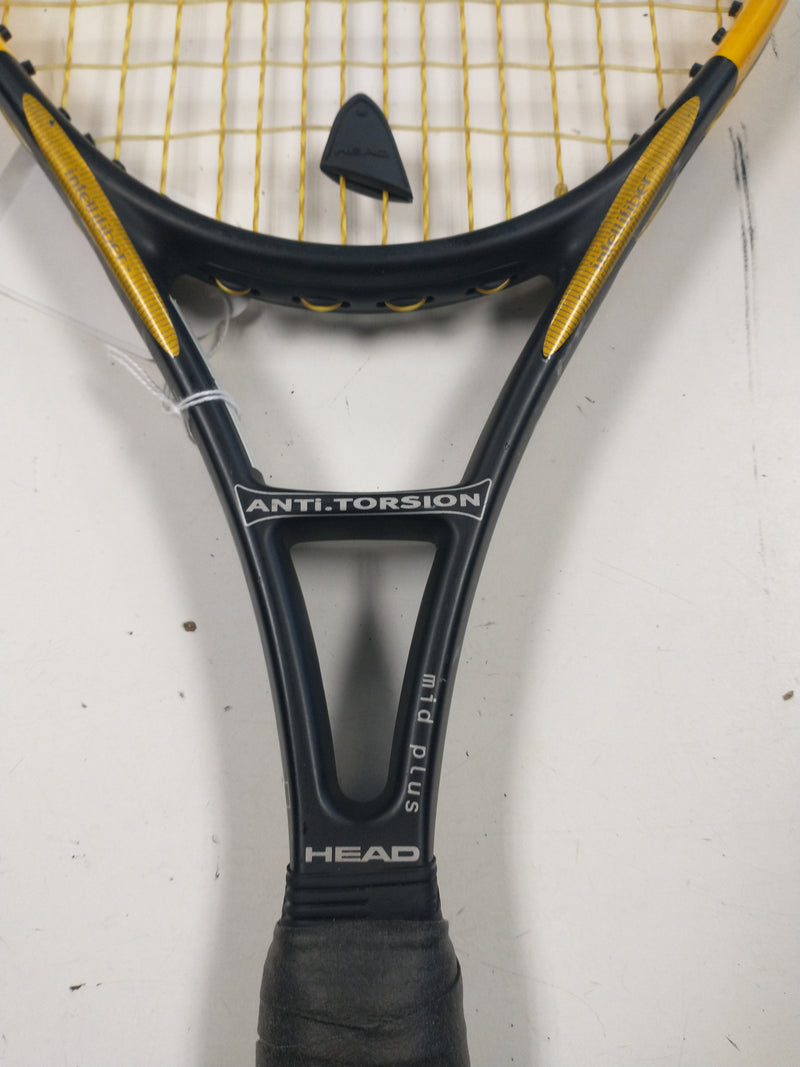 Load image into Gallery viewer, Used Head Intelligence Intellifiber Tennis Racquet 24-28kp 53-61lbs
