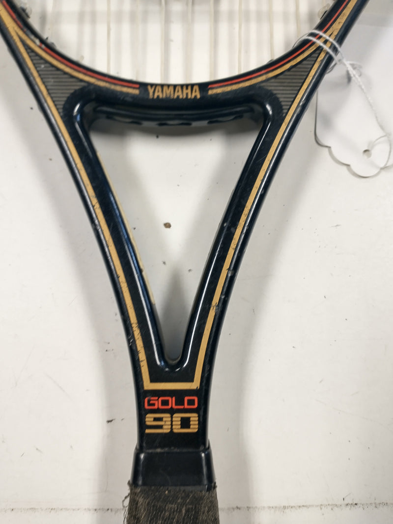 Load image into Gallery viewer, Used Yamaha Gold 90 Ceramics Series 90 Tennis Racquet
