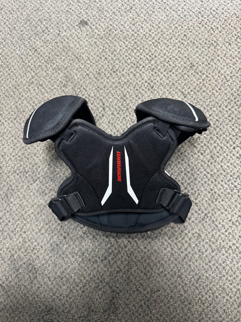 Load image into Gallery viewer, Used Warrior Burn Next Fatboy Youth Medium Lacrosse Shoulder Pads
