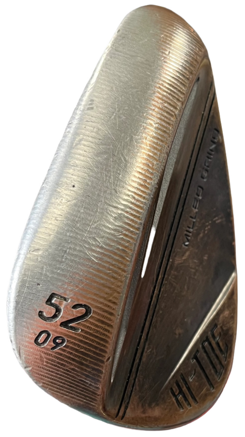 Load image into Gallery viewer, Used Right Handed Taylormade Milled Grind Hi-Toe Copper 52 Degree Wedge
