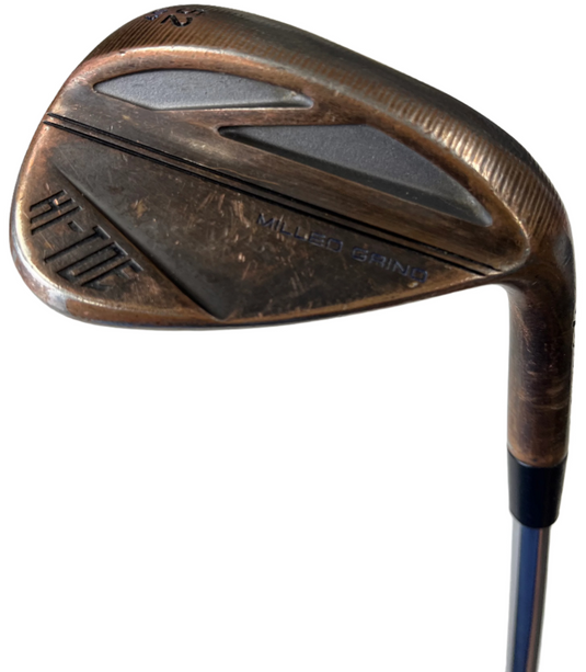 Used Right Handed Taylormade Milled Grind Hi-Toe Copper 52 Degree Wedge