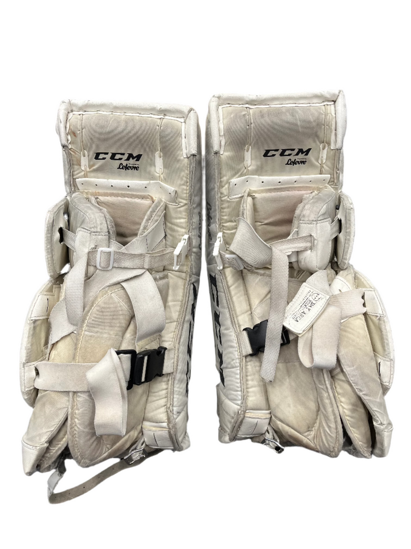 Load image into Gallery viewer, Used CCM Extreme Flex 760 Goalie Leg Pads 24&quot;+1
