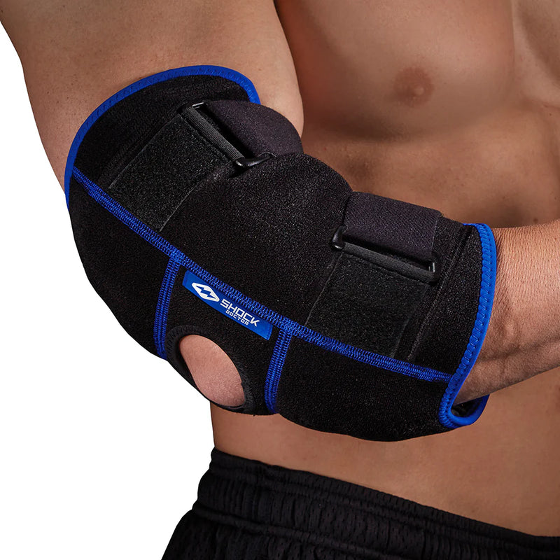 Load image into Gallery viewer, Shock Doctor Ice Therapy Compression Elbow Wrap
