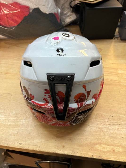 Used Giro Size Small White Ski Helmet