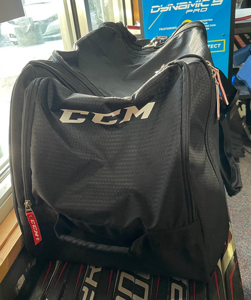 Load image into Gallery viewer, Barely Used CCM Black Hockey/Referee Bag
