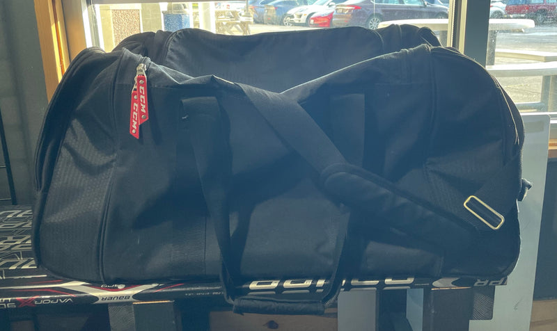 Load image into Gallery viewer, Barely Used CCM Black Hockey/Referee Bag
