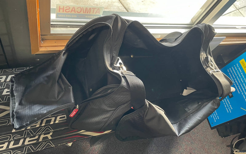 Load image into Gallery viewer, Barely Used CCM Black Hockey/Referee Bag
