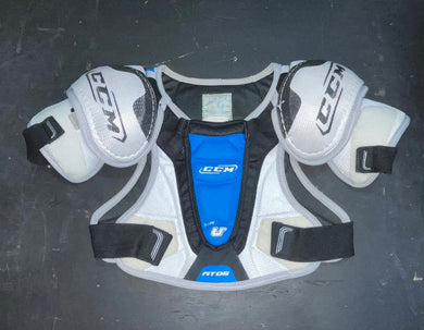 Used CCM FiT05 U+ Chest and Shoulder Pads