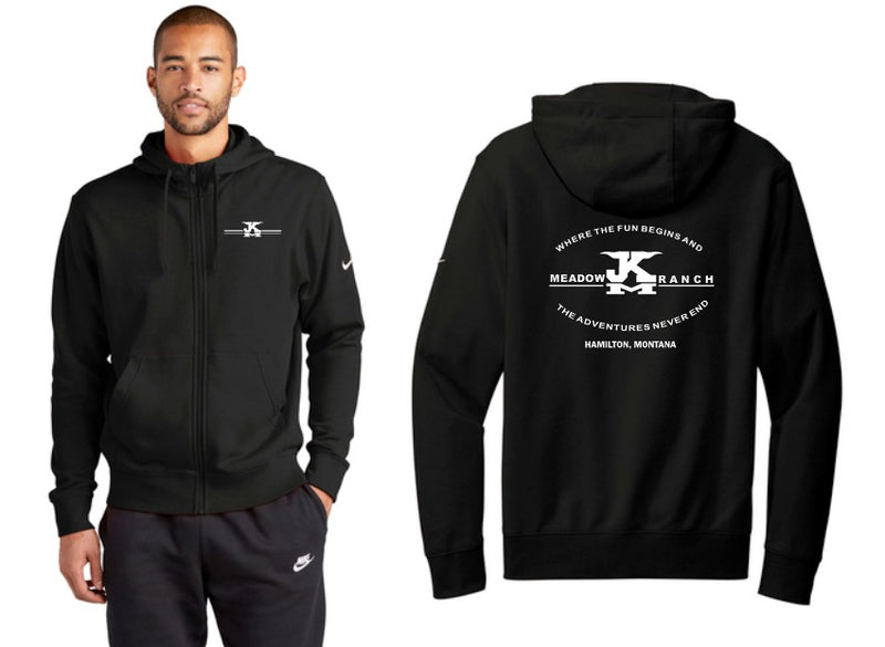 Load image into Gallery viewer, JK Ranch Nike Club Fleece Full Zip Hoodie
