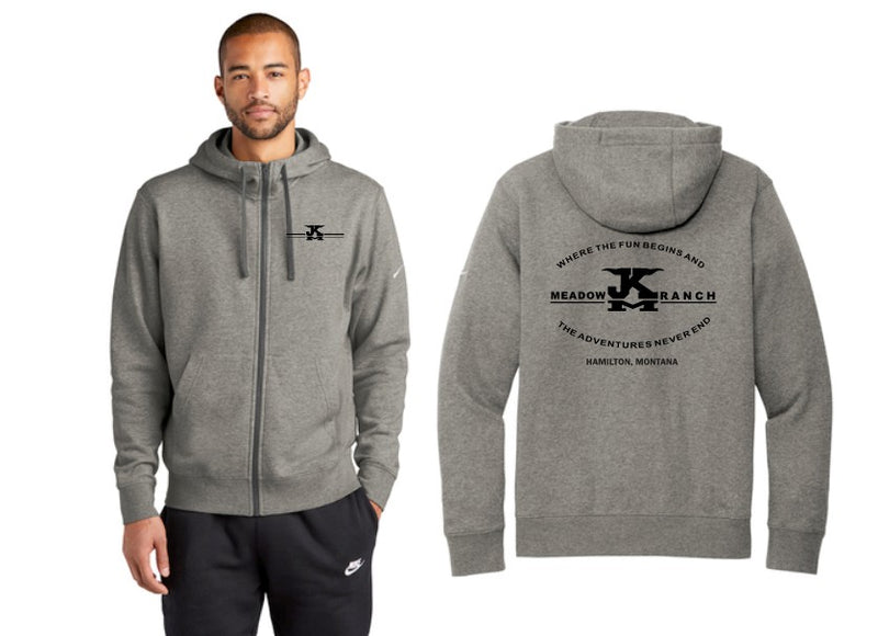 Load image into Gallery viewer, JK Ranch Nike Club Fleece Full Zip Hoodie
