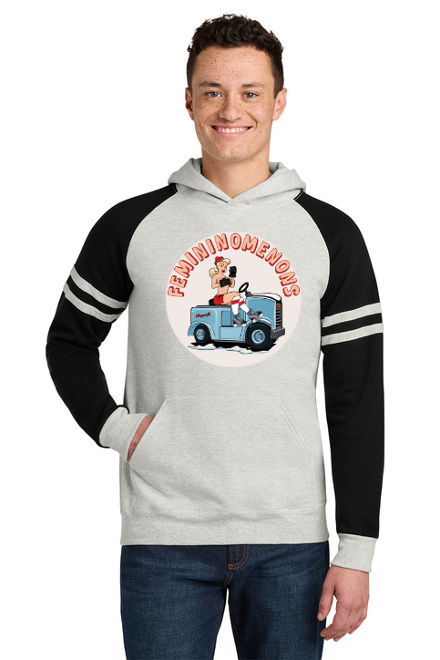 Femininomenons NuBlend Varsity Color Block Hoodie