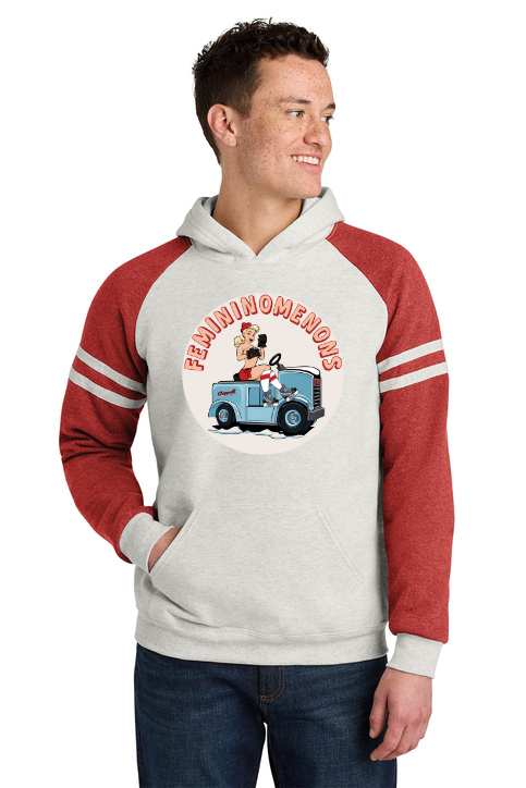 Femininomenons NuBlend Varsity Color Block Hoodie