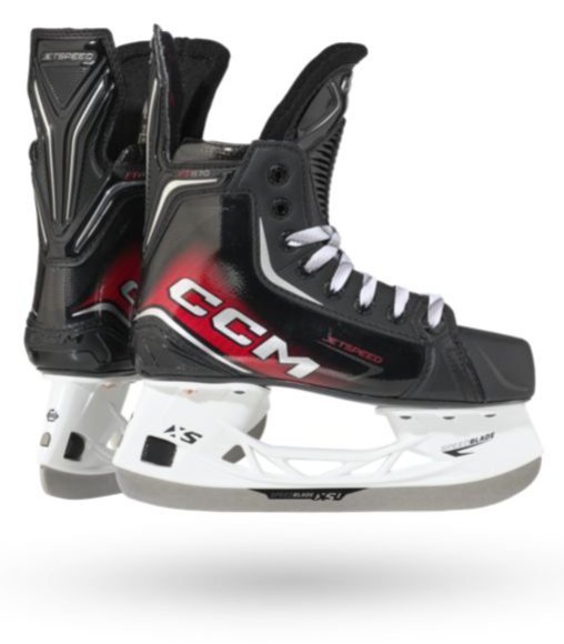 Load image into Gallery viewer, CCM Jetspeed FT870 Junior Hockey Skates
