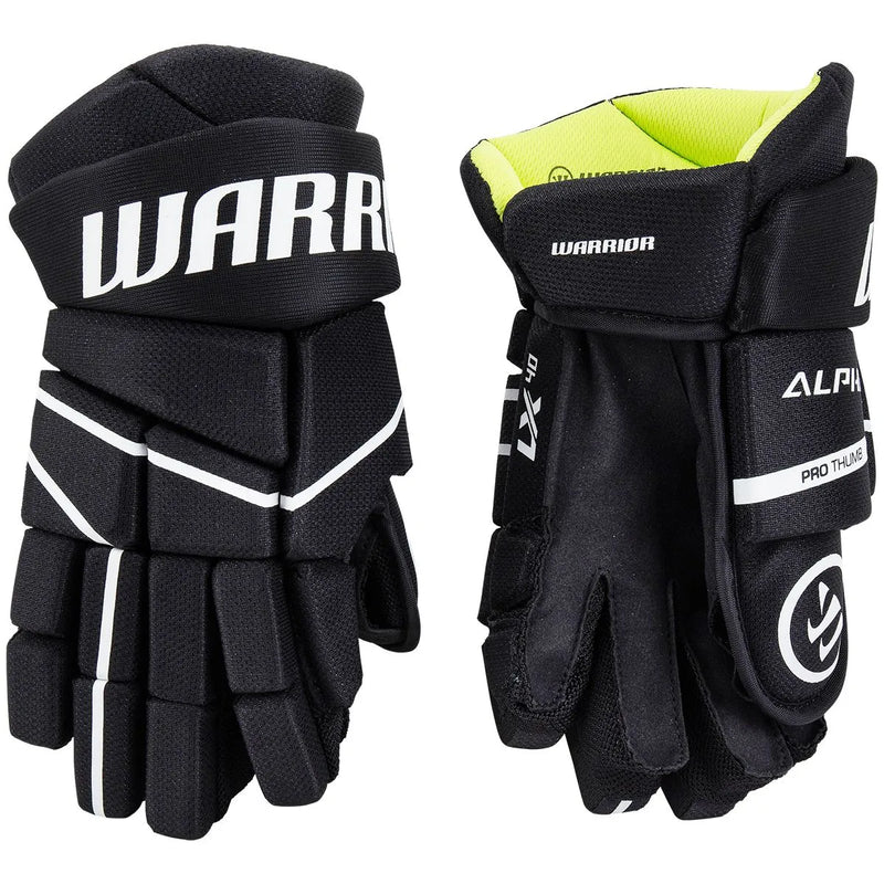 Load image into Gallery viewer, Warrior Alpha LX 40 Junior Hockey Gloves
